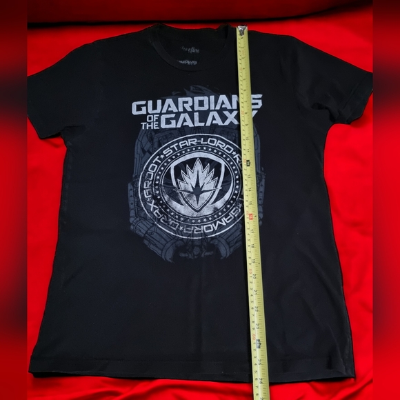 We Love Fine Marvel Guardians of The Galaxy Vol.2  Black T- Shirt - Picture 7 of 7